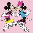 thumbnail image 2 of Girl's Mickey & Friends Mickey and Minnie Endless Love  Graphic Tee Light Pink Large, 2 of 4
