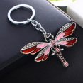 thumbnail image 3 of 4x Llavero de Mariposa con Diamantes de Imitación para Mujer, Llavero para Coche, Colgante para Bolso, Regalo 4 piezas, 3 of 8