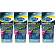 4 Pack of Dr. Scholl's Orthotics for Arthritis Pain Relief Size 6-10, 1 Pair
