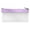 Purple, variant on Translucent Pencil Pouch, Heavy-Duty TPU Pencil Bags with Smooth Zipper, Multipurpose Small Pencil Pouch – 7.87x3.93 inch, Portable Soft Pencil Bags for Stationery, Office, Travel(Blue)