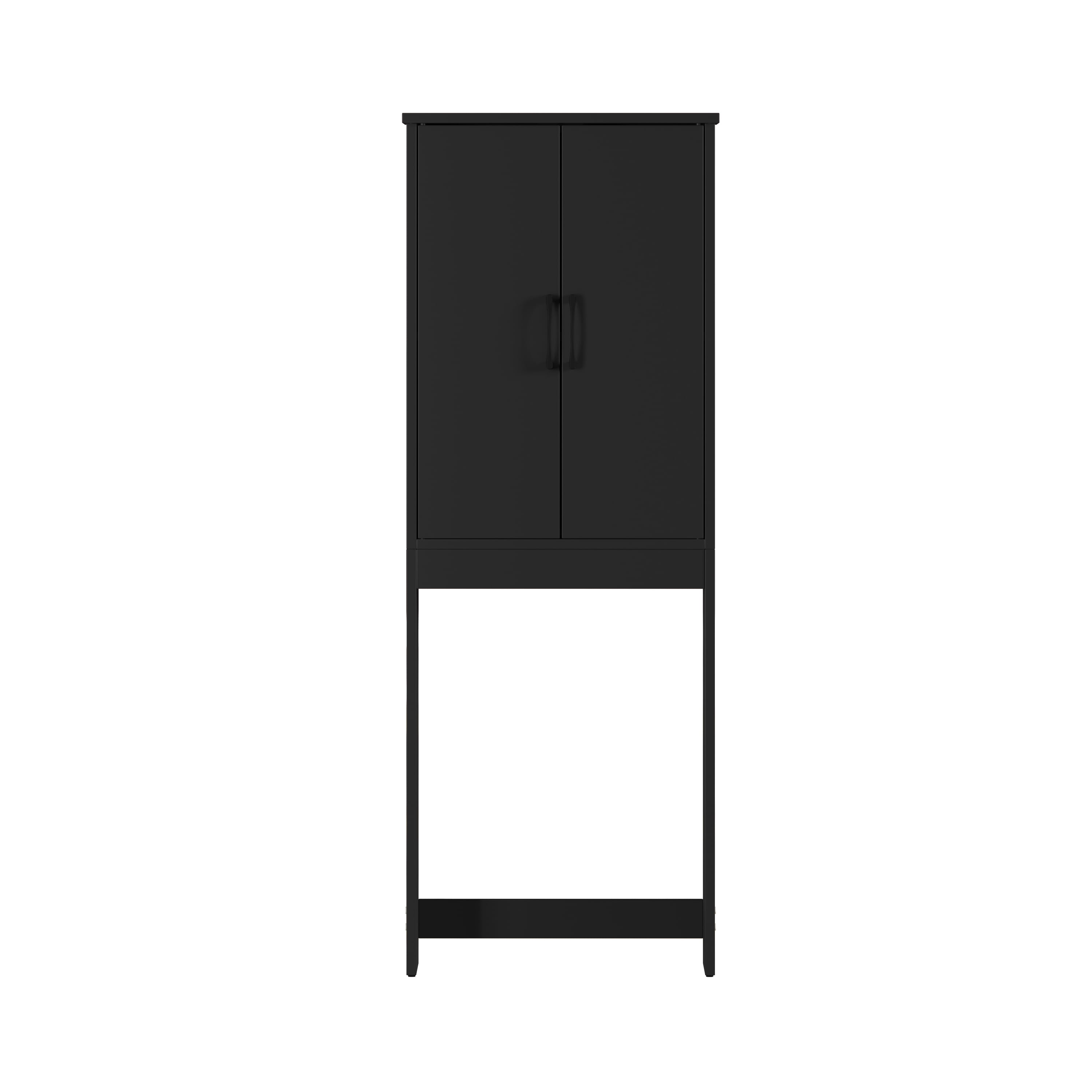 Mainstays Ardent Over-the-Toilet Bathroom Storage Cabinet, Black