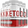 (5 Pack) Lean Start Keto - Supplement for Weight Loss - Energy & Focus Boosting Dietary Supplements for Weight Management & Metabolism - Advanced Fat Burn Raspberry Ketones Pills - 300 Capsules