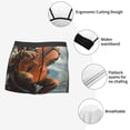 thumbnail image 5 of Rateoe Western Guitar Cowboy Mens Boxer Briefs Poly Spandex Performance Boxer Briefs Underwear Hem Boxer Briefs - X-Large, 5 of 8