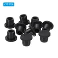 thumbnail image 3 of Uxcell Silicone Rubber Hole Plug Soft Flexible Stopper for 9-10mm Hole Black 10 Pieces, 3 of 5