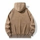 thumbnail image 4 of Sudadera con capucha para hombre, estilo informal, a la moda, con cuello redondo y bolsillo, de manga larga, 4 of 4