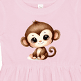 thumbnail image 4 of Inktastic Baby Monkey Girls Baby Dress, 4 of 5