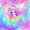 Pink 02, variant on Feelyou Dreamy Unicorn Mermaid Twin Sheet Sets for Girls, Watercolor Galaxy Bedding, Blue Pink, 3pcs