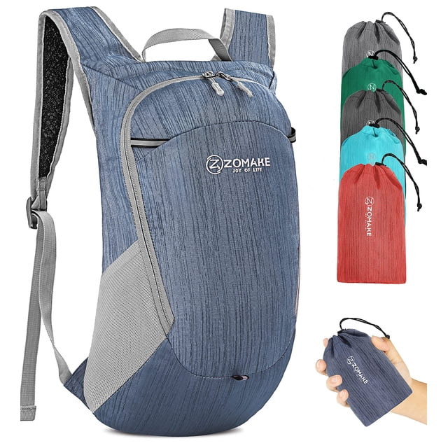 Mochila ZOMAKE Ultra Ligera y Plegable 18L Resistente al Agua