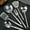 White, variant on Clearance Tableware under $7 6 Stainless Kitchen Cooking Utensil Set Serving Tools Server Spatula Spoon