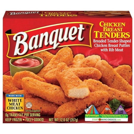Banquet® Chicken Breast Tenders 12.6 oz. Box (Best Frozen Chicken Patties)