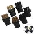 thumbnail image 3 of 6pcs Steam Cleaner Brass Nylon Brush Head Replacement Parts Fit for Steam Mop X5, 3 of 5