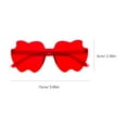 thumbnail image 2 of SEWACC 1Set Funny Eyeglasses Transparent PC Creative Fashion Photo, 2 of 8