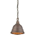 thumbnail image 1 of Beaumont Lane Small Steel Pendant in Copper Patina, 1 of 5