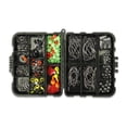 thumbnail image 1 of Abridores de pesca Conjuntos Portables Fishhook Sinks Ganchos Señuelos Reutilizables DIY Surtido Accesorios Kit con caja de almacenamiento 205pcs / set Advancent  OD003618-00B, 1 of 7