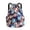 D, variant on Drawstring Backpack, Lightweight Storage Bag Sports Gym Sackpack with Shoulder Straps Front Pocket & Side Pockets, Perfect for Travel & Daily Use