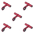 thumbnail image 1 of bedienty Mountain Bicycle Handlebar Extender Universal Handle Bar Speed Meter Holder Extension Bracket Adapter Outdoor Frame Red Aluminum Alloy 5Set, 1 of 6