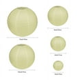 thumbnail image 2 of WIRESTER 5pcs Set Light Blue 10 inch Hanging Paper Lanterns Decorative Kit Round Paper Lanterns for Birthday Parties, Weddings, 2 of 7