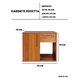 thumbnail image 5 of Gabinete De Baño Con Puerta Y Cajón Sin Lavabo Ni Monomando, 5 of 5