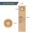 thumbnail image 3 of POWERTEC 3PK Shop Vacuum Bags for Porter Cable 7814 Vacuum, Replacement Filter Bags for Porter Cable 78141 Shop Vacuum Dust Collection Bags, Shop Vacuum Accessories for Porter Cable (75027), 3 of 6