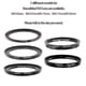 thumbnail image 3 of Hasselblad B60 Metal Filter Adapter Ring For 62/ 67/ 72/ 77/ 82mm Filter To Hasselblad B60 Bayonet Mount, 3 of 5