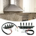 thumbnail image 7 of Range Hood Switch 5 Button Kitchen Replacement Accessories Universa UK H3H1, 7 of 7