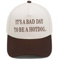 thumbnail image 3 of Baseball Caps for Casual Home Leisure with Embroidered Color Style Patterned Adjustable Snapback Hat for All Seasons, 3 of 3