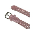 thumbnail image 2 of CTM Girls' 3/4 Inch Wide Metallic Braided Belt, 2 of 3