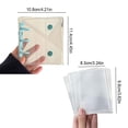 thumbnail image 3 of Mini PVC Notebook Binder Cover Planner Loose-Leaf Folder Envelope Cash, 3 of 8