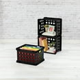 thumbnail image 3 of Sterilite File Crate, Versatile Plastic Bin, Letter or Legal-Sized File Storage, Black, 3 of 9