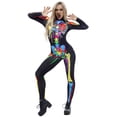 thumbnail image 4 of Disfraz de Cosplay de miedo para Halloween, ropa Sexy de Anime para mamá y yo, trajes de fantasía, monos de esqueleto, disfraz de miedo para niña, 4 of 4