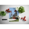 thumbnail image 2 of Carolines Treasures PPP3180LCB Scottie Piper Glass Cutting Board Large, 12H x 16W, multicolor, 2 of 2