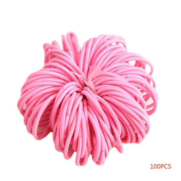 100Pcs/set 3CM Cute Girl Ponytail Hair Holder Thin Elastic Rubber Band Rope Kids Hair Ties 100Pcs/set 3CM Cute Girl Ponytail Hair Holder Thin Elastic Rubber Band Rope Kids Hair Ties