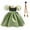 B, variant on Baby Girls Anna Costume Halloween Christmas Princess Party Dress Up, 6M-3T