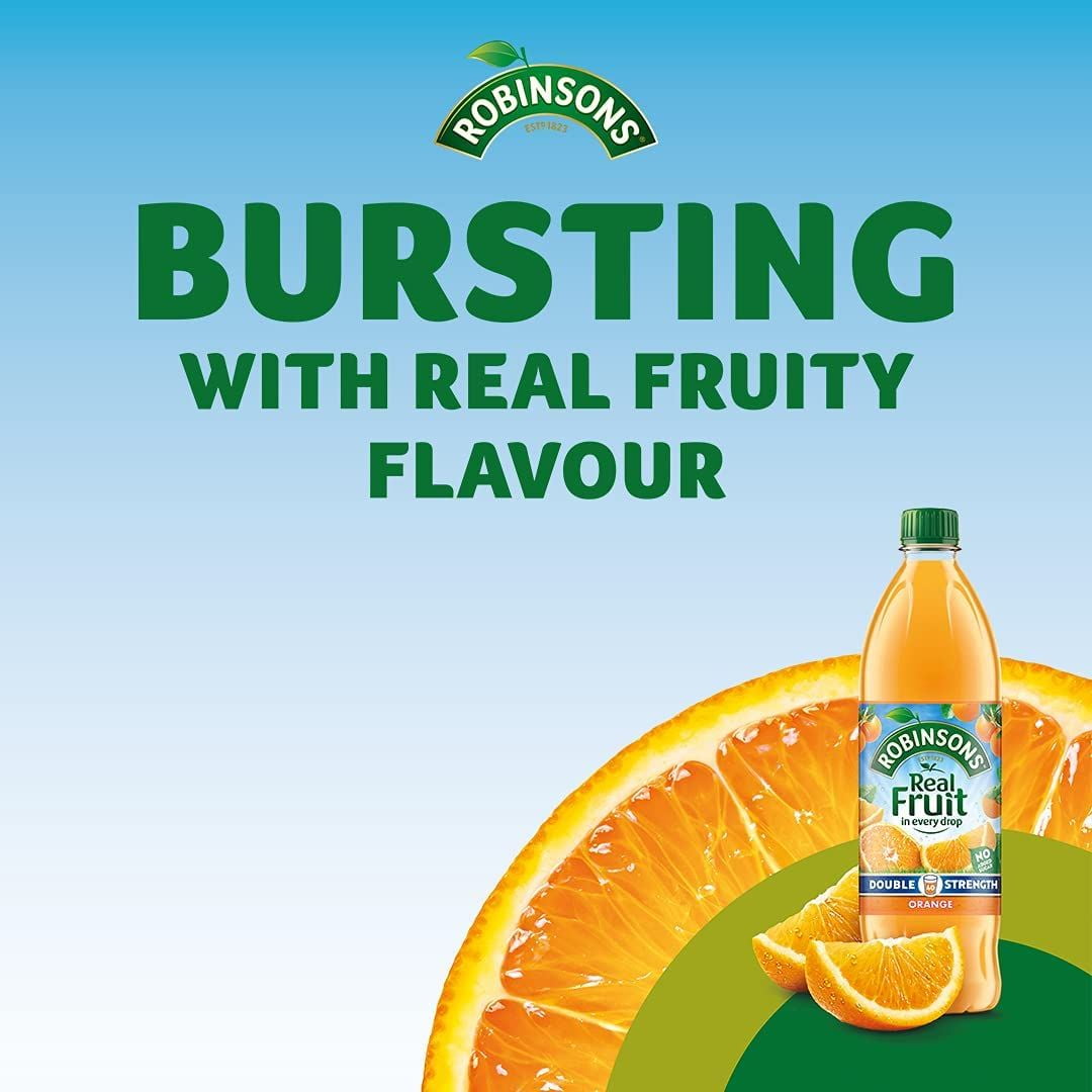 Robinsons Orange No Added Sugar 1L