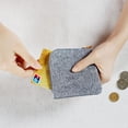 thumbnail image 2 of Mini Wallet Fashion Zipper Solid Color Change Purse Clutch Wallet for Women, 2 of 9