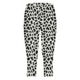 thumbnail image 5 of vigerkar Capri Leggings for Women Summer High Waist Yoga Capris Soft Stretch Workout 3/4 Tight Pants Running Crop Trousers (White, 5XL), 5 of 5