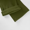 thumbnail image 6 of GrmtClth Men Solid Jogger Pants, Male Loungewear Trousers, Drawstring Elastic Waist Ankle Cuff Bottoms, Breathable Daily Home Street Outfit Army Green L, 6 of 8