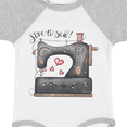 thumbnail image 4 of Inktastic Love to Sew Sewing Machine Boys Baby Bodysuit, 4 of 5