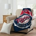 thumbnail image 3 of The Northwest Group  Minnesota Twins 46" x 60" Dimensional Micro Raschel Plush Throw Blanket, 3 of 5