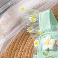 thumbnail image 5 of TOWED22 Baby Girl Clothes Newborn Romper Dress Infant Lace Ruffle Sleeveless Summer Outfits with Headband 0-12 Months Green,12-18 M, 5 of 7