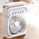 thumbnail image 2 of Naiovety Ventilador enfriador de aire con batería de gran capacidad ABS con luz nocturna LED, tanque de agua de gran capacidad de 450 ml, mini Electrodomésticos negro, 2 of 4