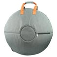 thumbnail image 4 of Bolsa de tambor de mano Estuche de tambor de mano,Accesorios,Doble hombro Absorción de impacto Estuche de instrumentos impermeable Cubierta de estuche gris, 4 of 10