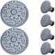 thumbnail image 5 of 6 pomos decorativos de cerámica para cajones de armarios y cómodas., 5 of 7