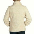 thumbnail image 4 of Pendleton Ladies' Fuzzy Zip Jacket Women's Sherpa Coat - Red, Navy or Cream (Beige Heather, Large), 4 of 4