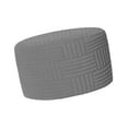 thumbnail image 5 of CoudarTitie Ottoman Cover Round Round Ottoman Storage Cover for Bedroom Footrest Ottoman Light Gray, 5 of 9