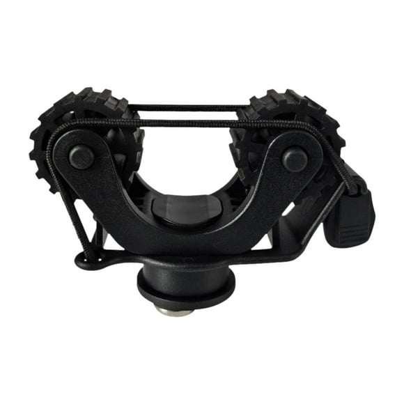 Soporte para remo de kayak, soporte para caña de pescar, abrazadera versátil con tornillo, clip para remo, montaje en riel para equipo de canoa,