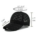 Baseball Cap Women Ladies Mens Winter Plush Warm Solid Lace Mesh