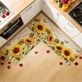 thumbnail image 2 of zhangmingg Easter Holiday Kitchen Floor Mat Set with Cute Bunny Rabbit Design Non Washable Absorbent Runner Rugs for Home 2PCS, 2 of 4
