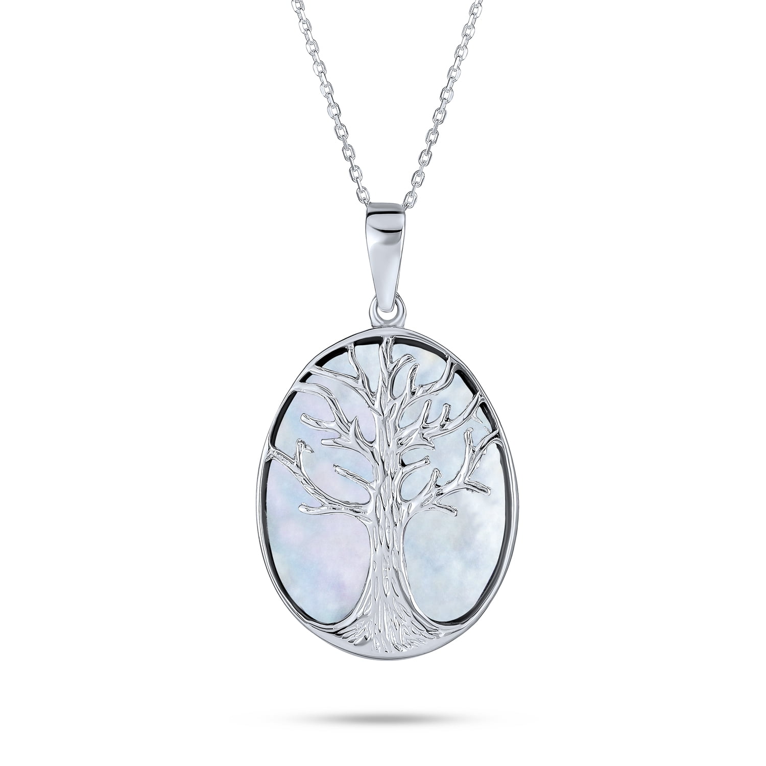 Mother of pearl tree of life pendant deals