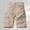Khaki, variant on Cargo Shorts Joggers with Pockets Mens Hiking Shorts Comfy Summer Essentials Mens Fashion Shorts